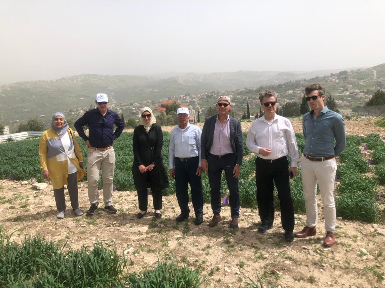 Netherlands Representative Office (NRO) in Ramallah delegation visit to BERC